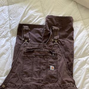 Carhartt Bibs - Dark Brown - L short
